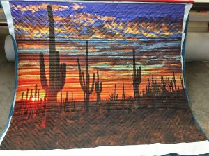 AZ Sunset Tapestry Quilt