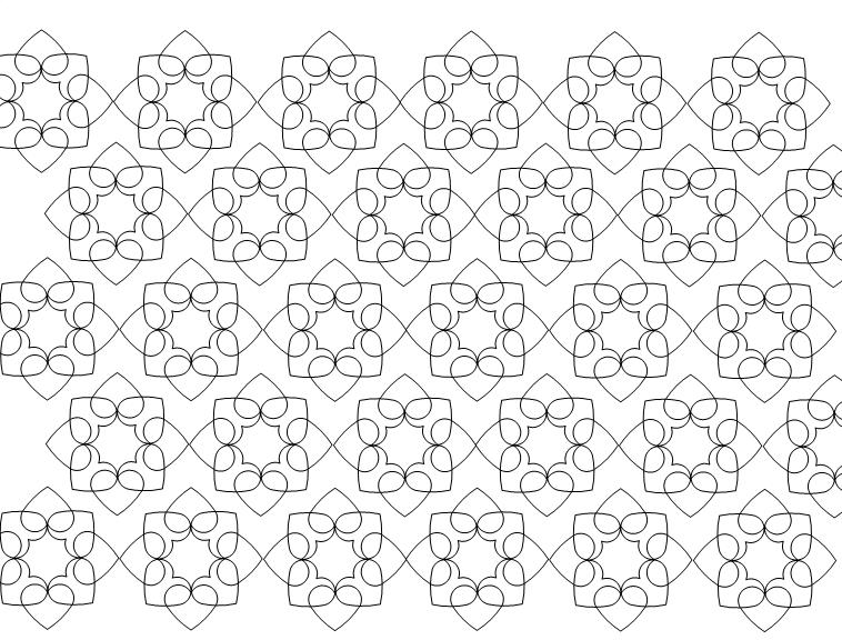 Hearts in Bloom Alternating Quilt Pattern