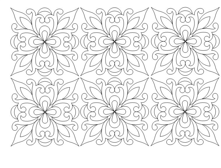 Ornamental Quilt Pattern