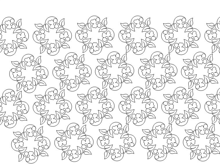Pansies Quilt Pattern